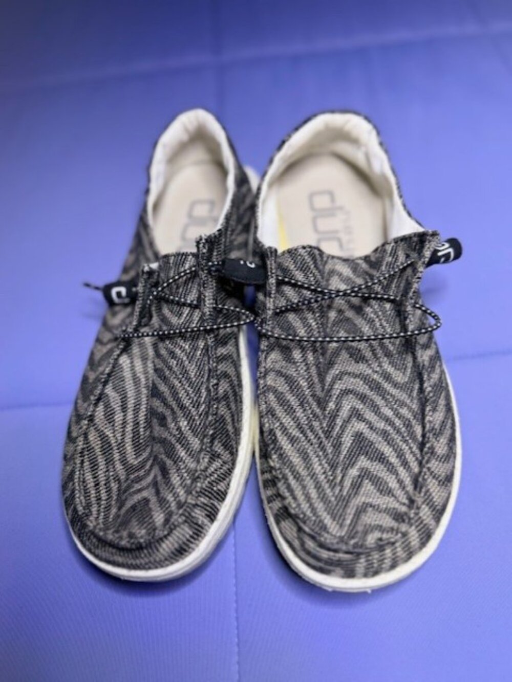 Hey Dude Wendy Woven Shoes Size 7